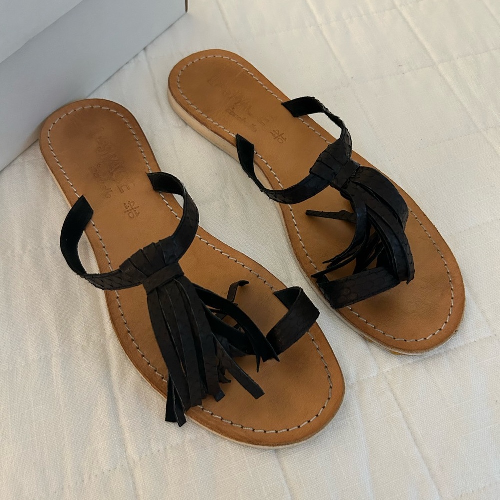 LSpace by Cocobelle Fringe sandals